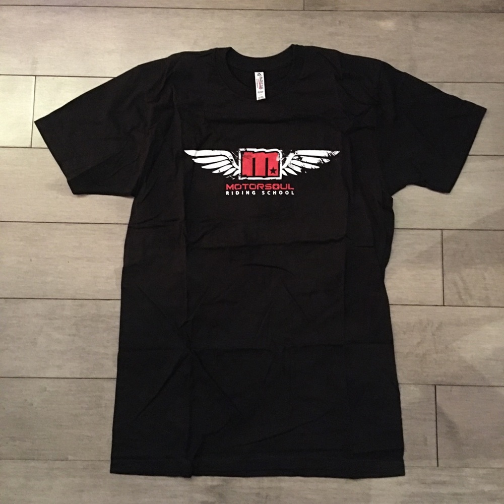 MOTORSOUL Motorcycle School t shirt size medium